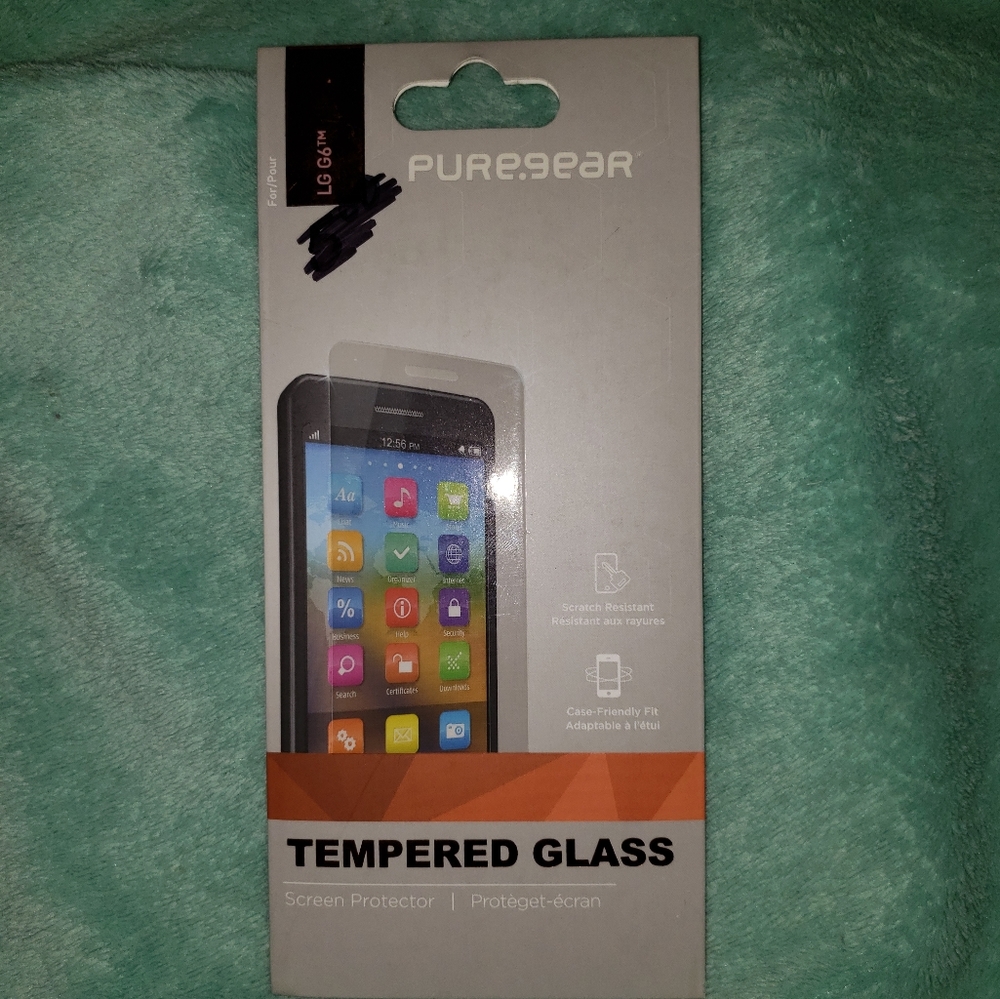 Puregear tempered glass screen protector LG G6